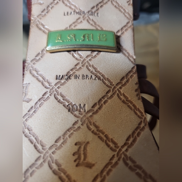L.A.M.B. heels, 10M, Brick color - Picture 8 of 9